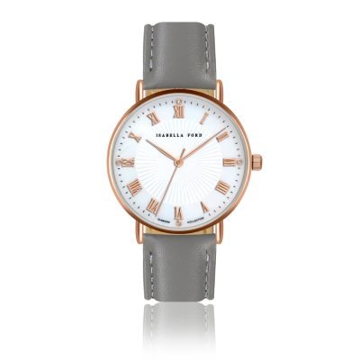 Chloé Grey Leather