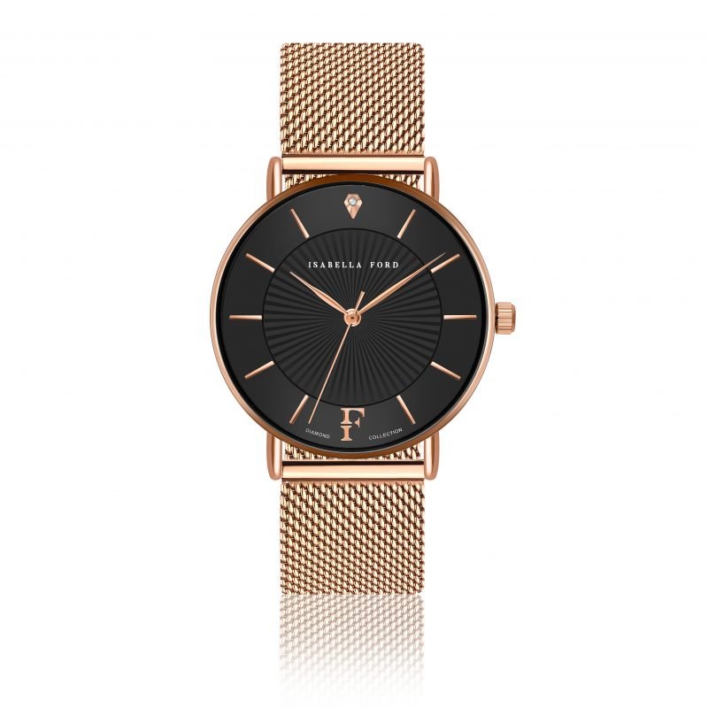 Naomi Rose Gold Mesh