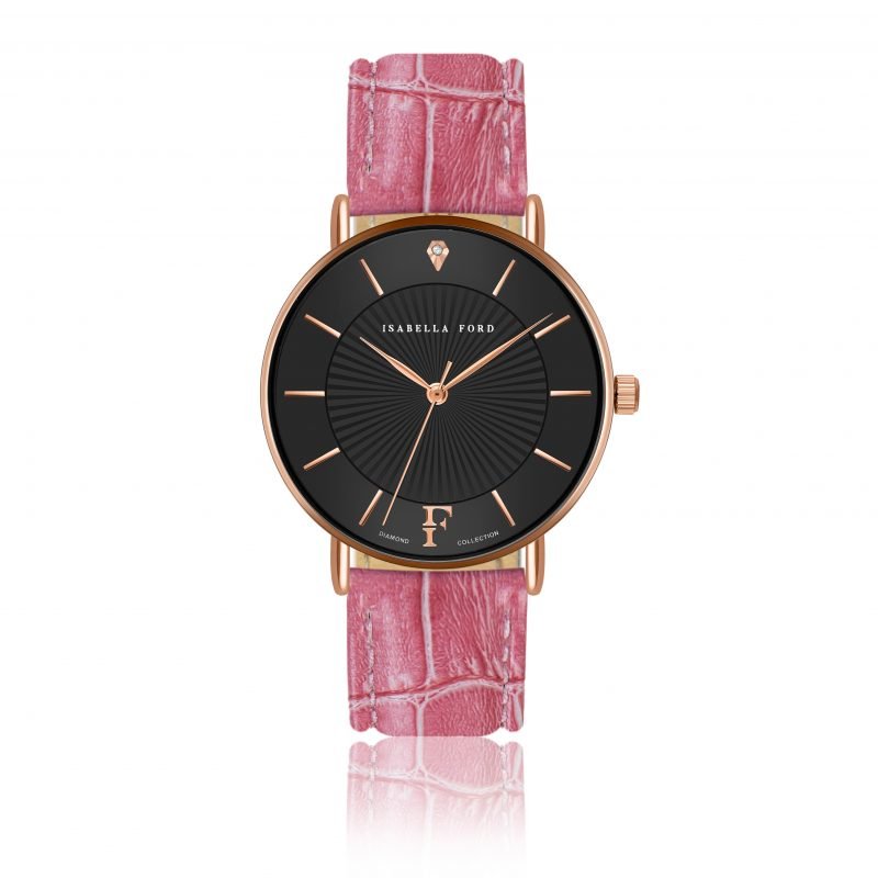Naomi Pink Leather
