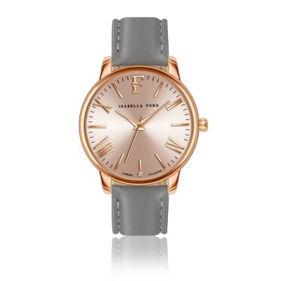 Scarlett Grey Leather