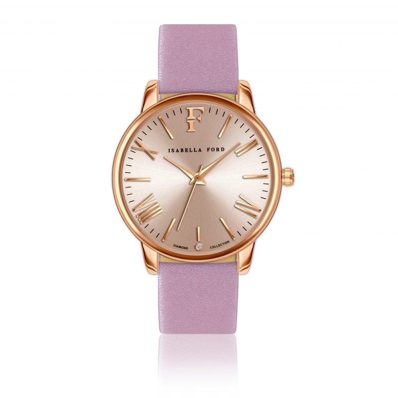 Scarlett Pink Leather