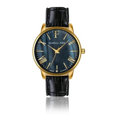 Stella Black Leather