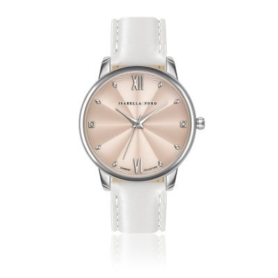 Skylar White Leather