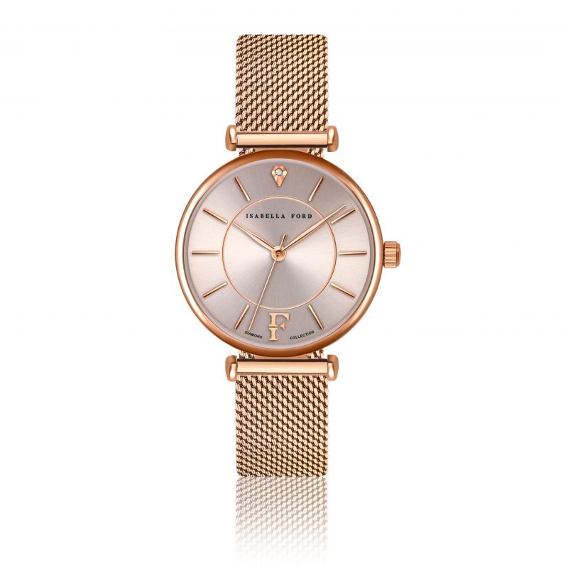 Sophia Rose Gold Mesh