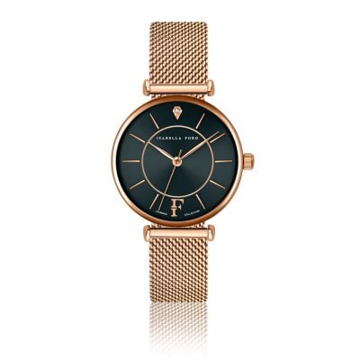 Portia Rose Gold Mesh