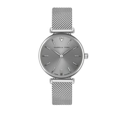 Audrey Silver Mesh