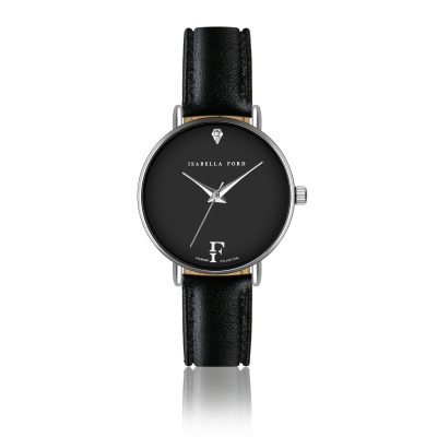 Infinity Black Leather