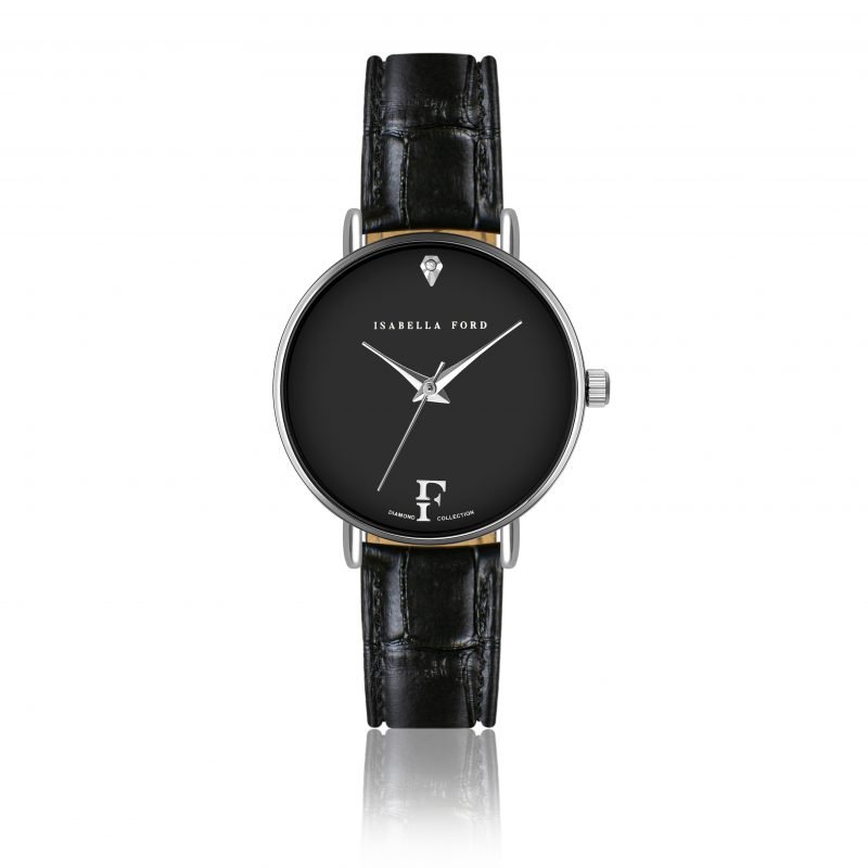 Infinity Black Leather