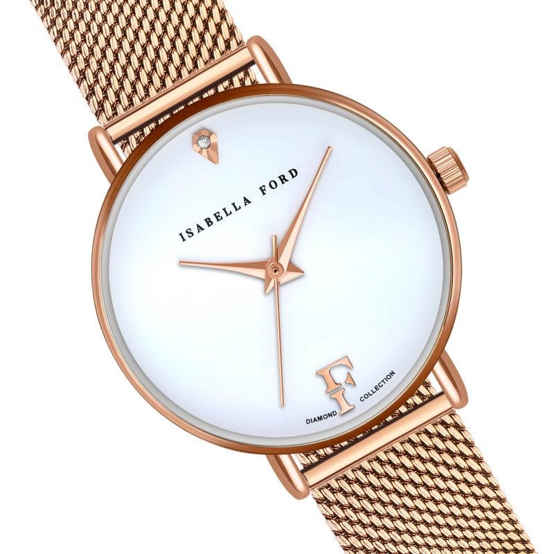 Brigitte Rose Gold Mesh - Image 5