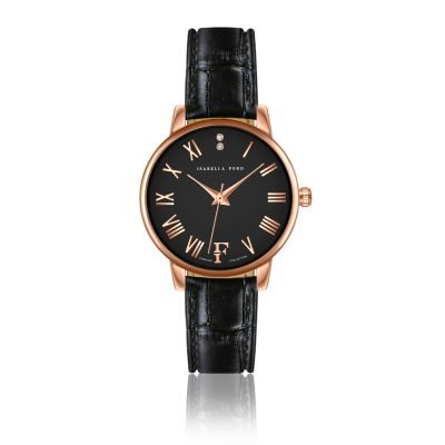 Ophelia Black Leather