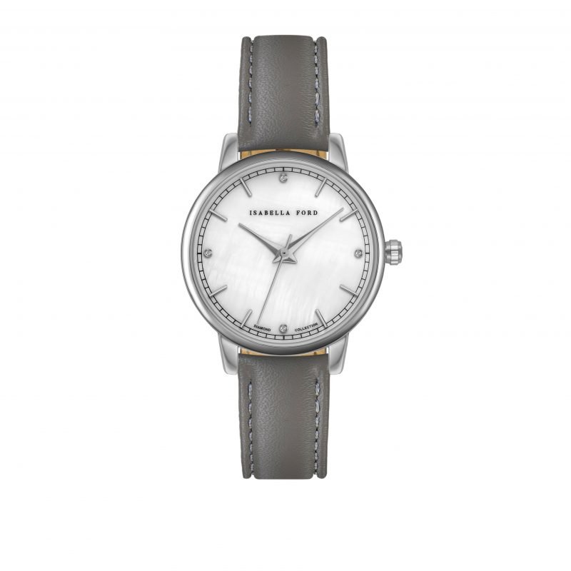 Demi Grey Leather