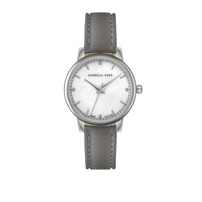 Demi Grey Leather