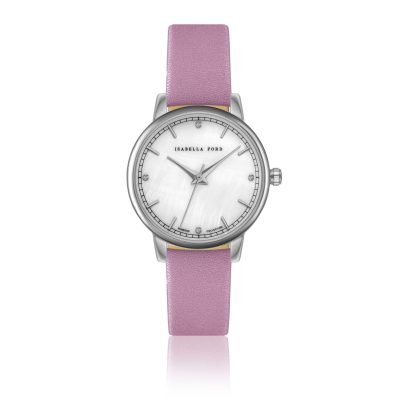 Demi Pink Leather