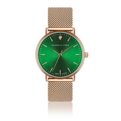 Clementine Rose Gold Mesh