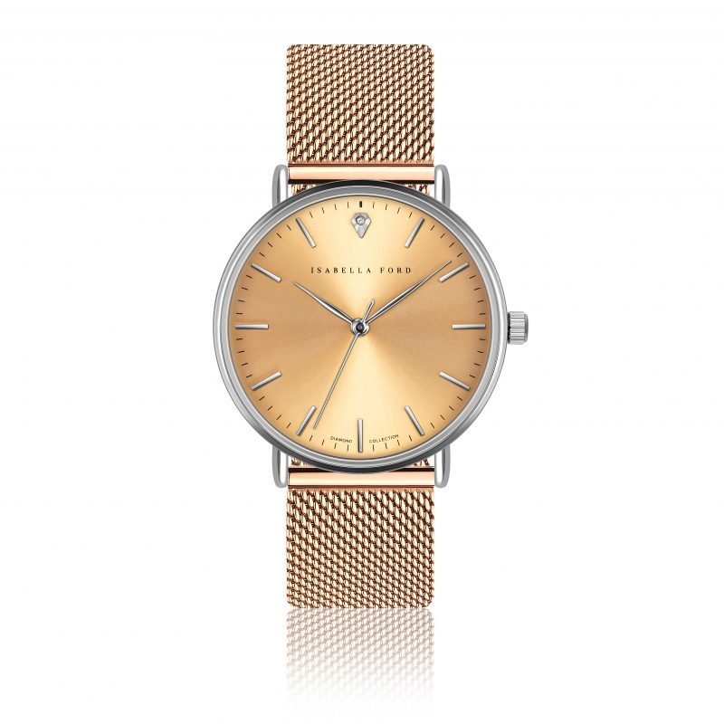 Rosemary Rose Gold Mesh