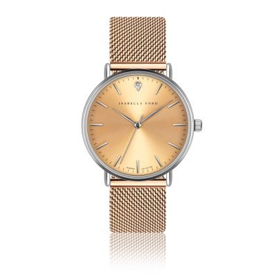 Rosemary Rose Gold Mesh