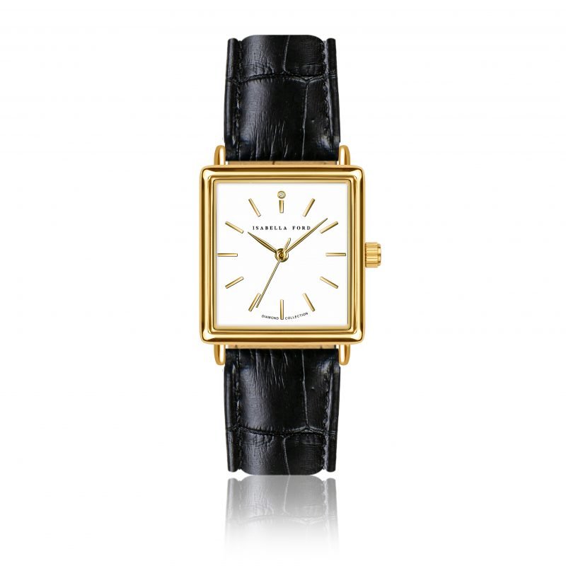Charlotte Black Leather