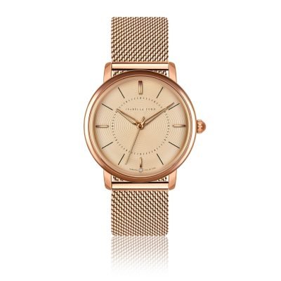 Mathilda Rose Gold Mesh