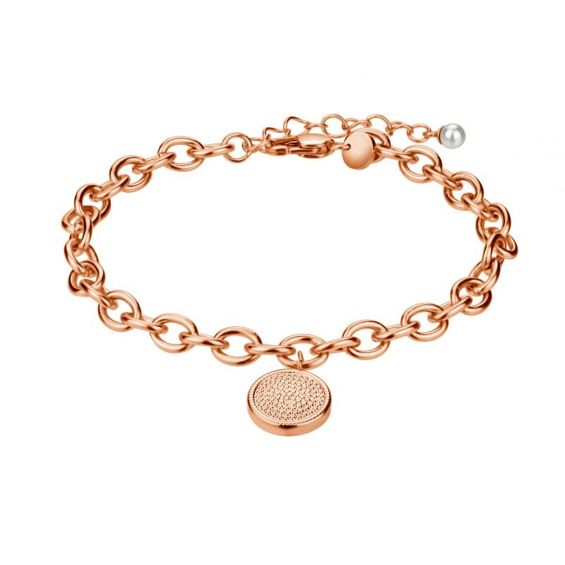 Helene Rose Gold Chain Bracelet