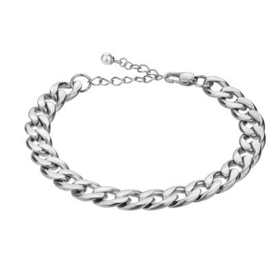 Lourdes Silver Link Bracelet