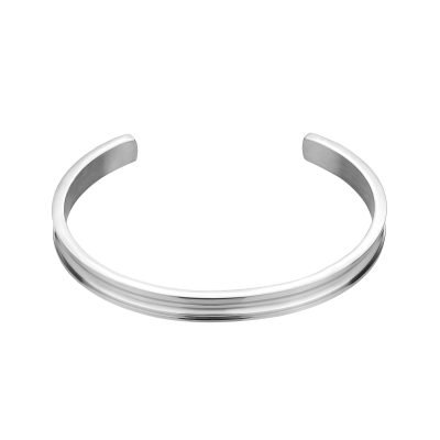 Solene Silver Cuff Bracelet
