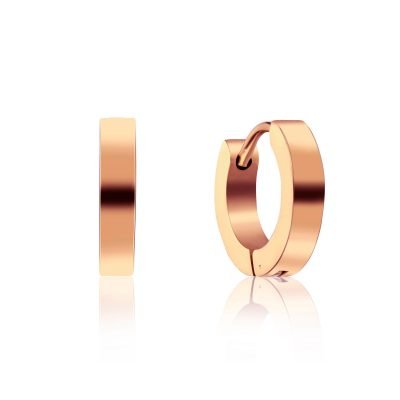Margot Rose Gold Hoop Earrings