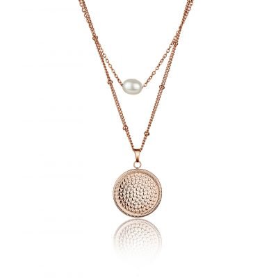 Agathe Rose Gold Necklace
