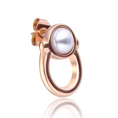 Maja Rose Gold Stud Earrings