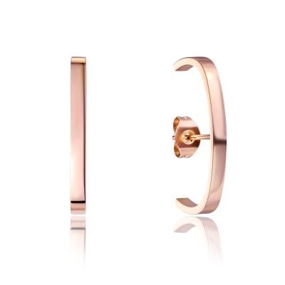 Ulla Rose Gold Stud Earrings