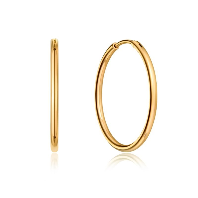 Sophia Gold Hoop Earrings