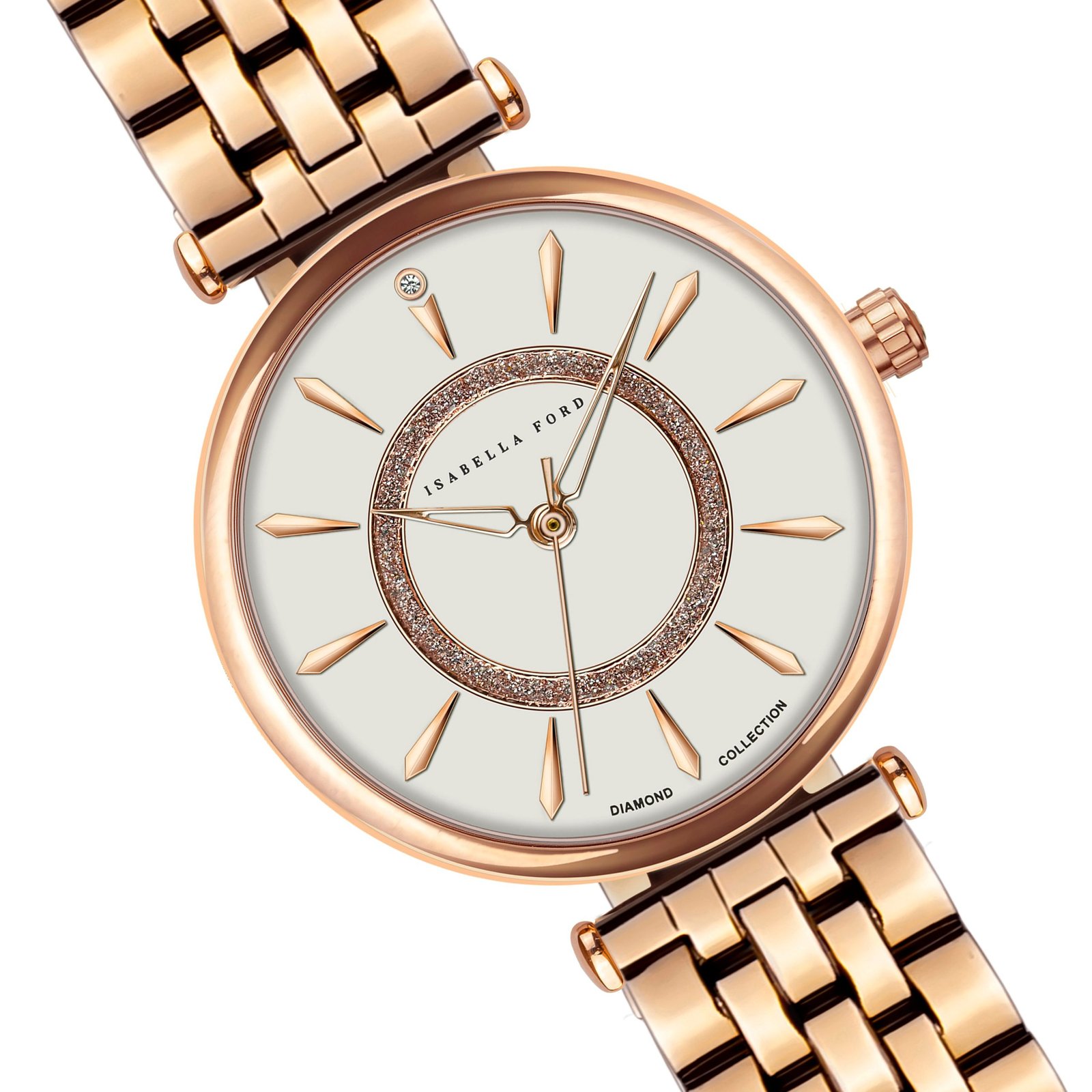 Zoé Rose Gold Link – Isabella Ford