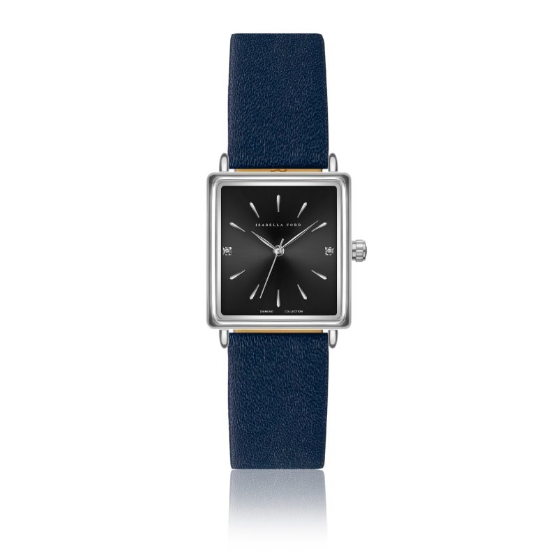 Léa Blue Leather