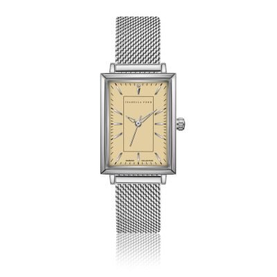 Fleur Silver Mesh