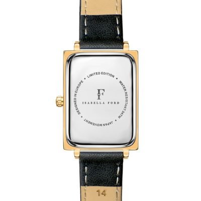 Élodie Black Leather