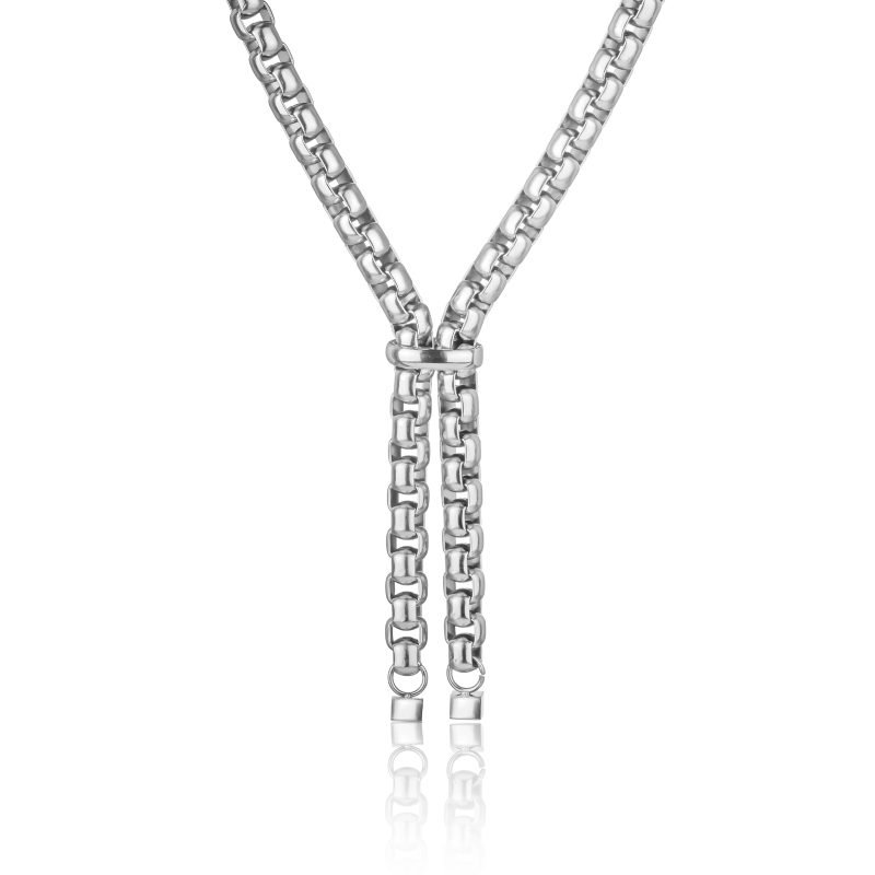 Paula Silver Necklace - Image 3