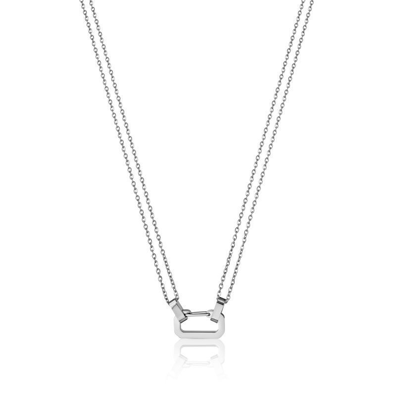 Stefanie Silver Necklace