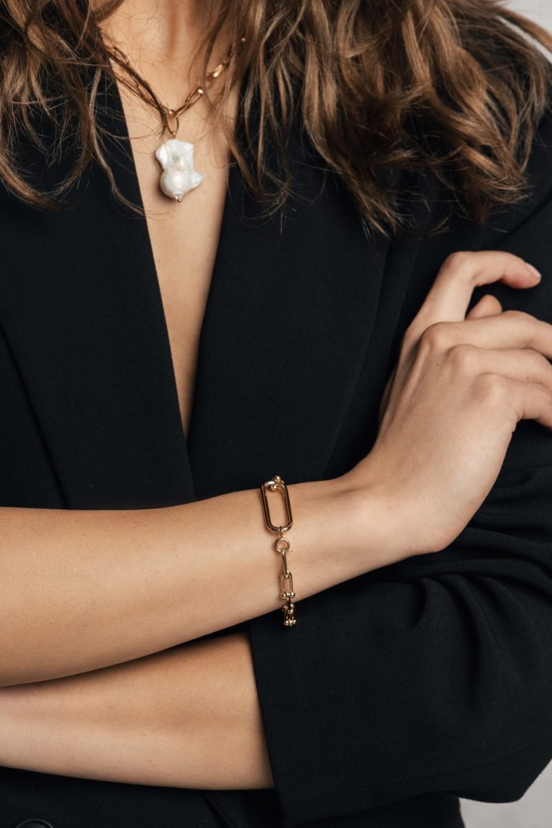Adelaine Rose Gold Bracelet - Image 2