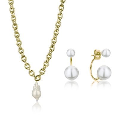 Morgan Pearl Gold Set