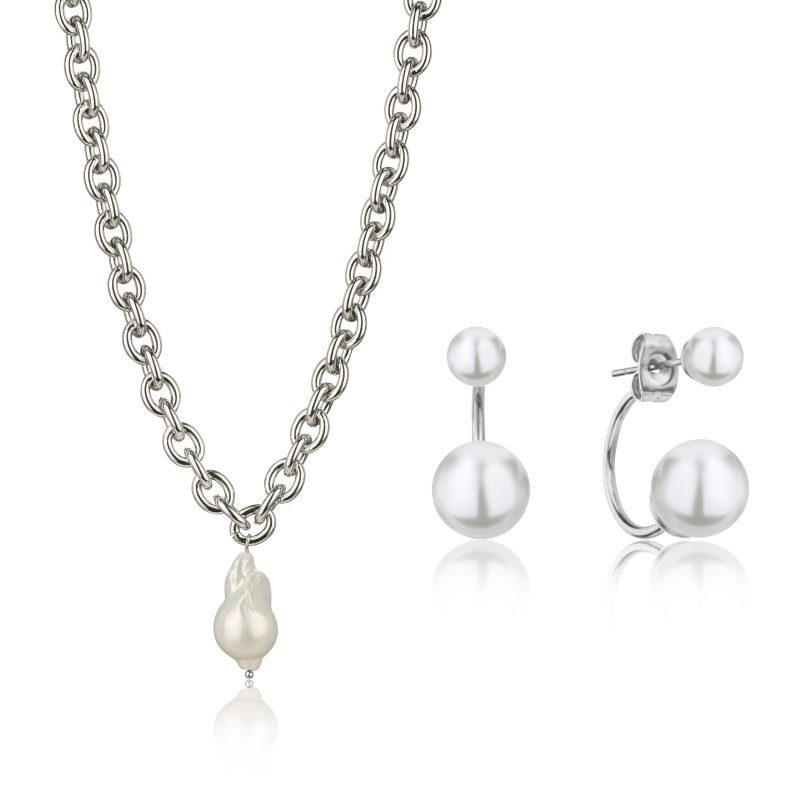 Morgan Pearl Silver Set