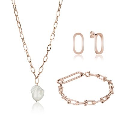 Rosemary Rose Gold Set