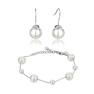 Linda Pearl Silver Set