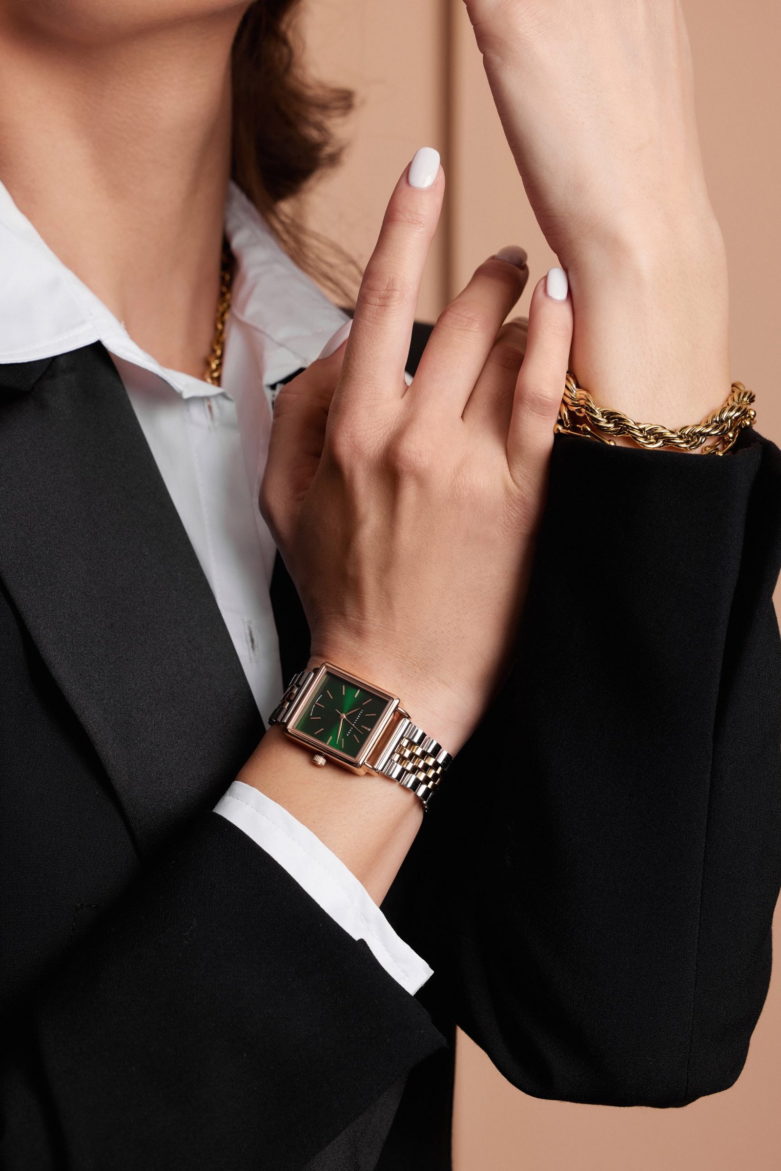 Elisabeth Rose gold&Silver Link – Isabella Ford