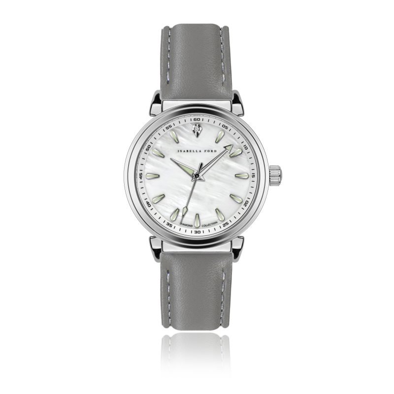 Joie Grey Padded and stitched smooth