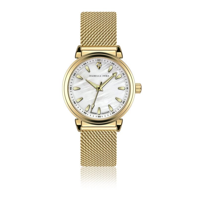 Barbara Gold Mesh