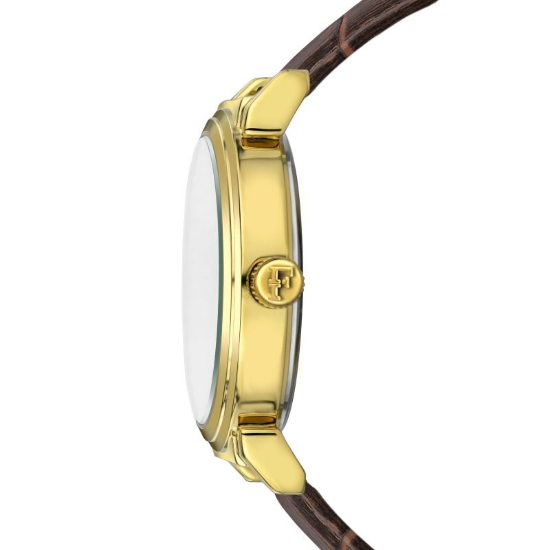 Barbara Brown croco Padded and stitched smooth - Image 3