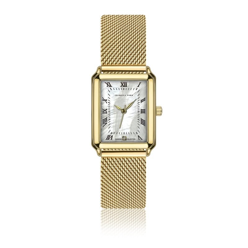 Coralie Gold Mesh
