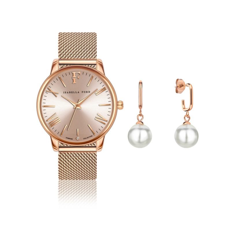 Scarelett set in Rose Gold