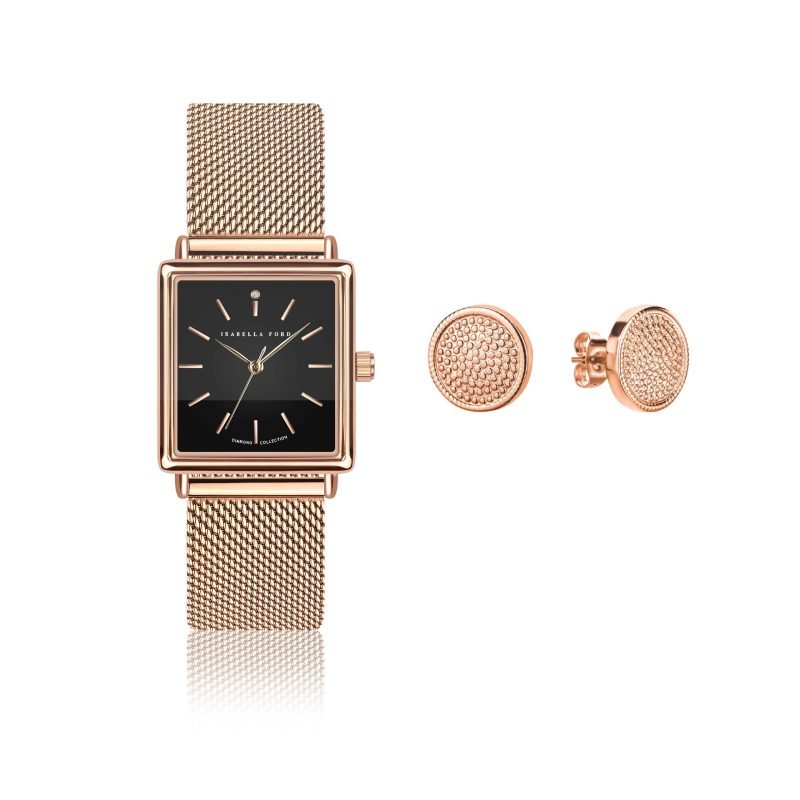 Patricia set in Rose Gold