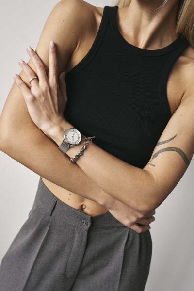 Gabrielle set in Silver