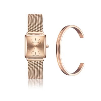 Florence Mesh set in Rose gold